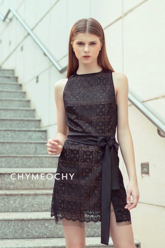 Vivian Lace black dress 2