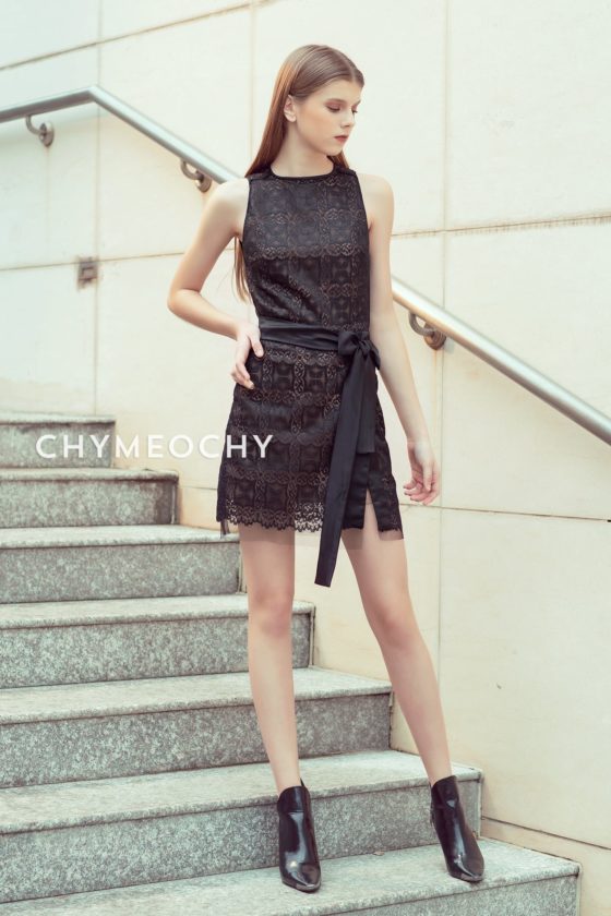 Vivian Lace black dress 1