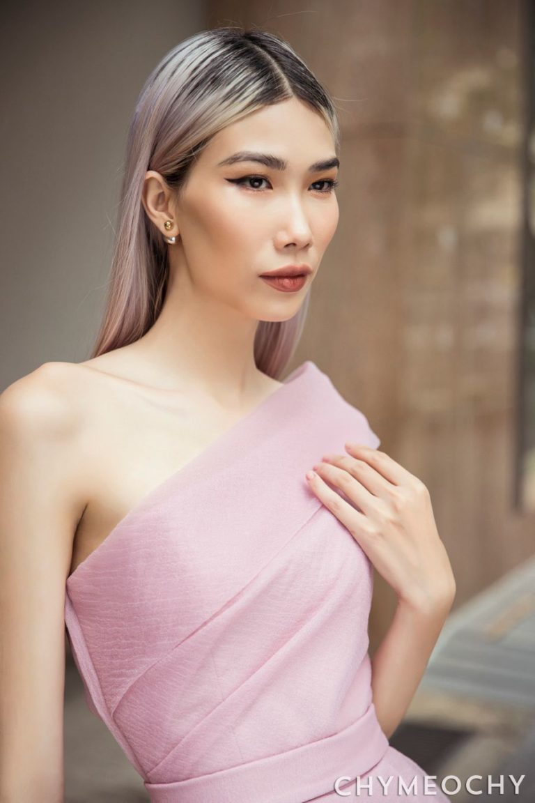 Glamery Lavender Dress | CHYMEOCHY