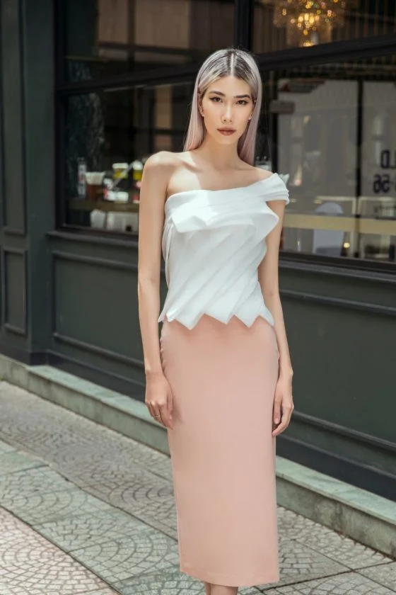 Váy ống Lamé 1