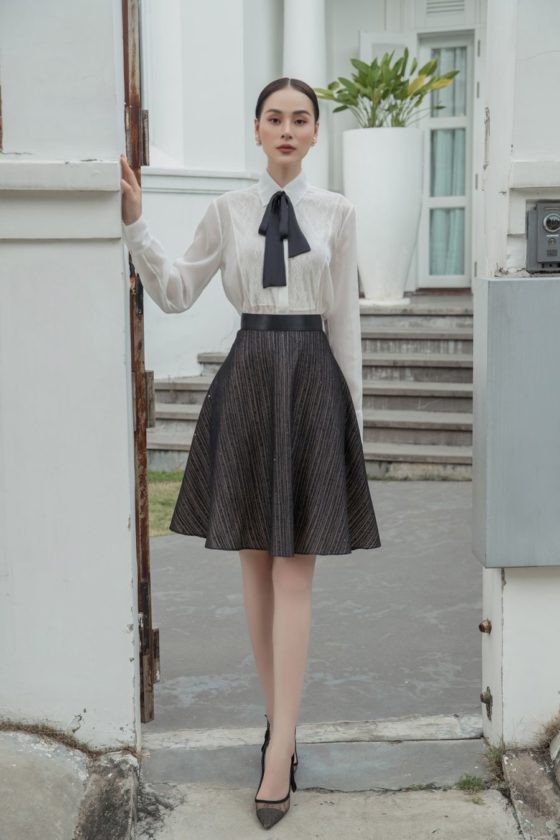 Black Sequins Miniskirt 2