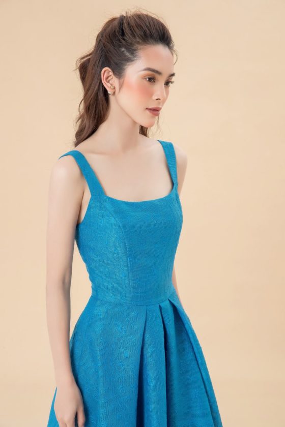 Limited Edition Blue Midi Dress 3