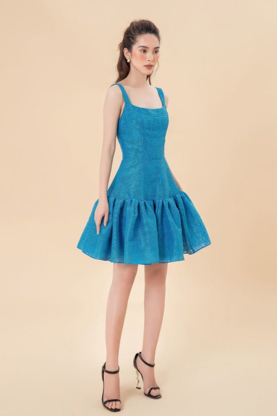 Limited Edition Blue Mini Dress 1