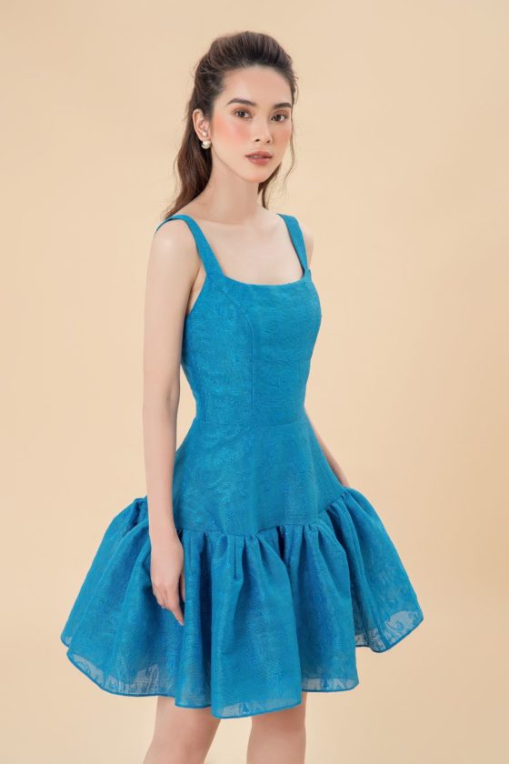 Limited Edition Blue Mini Dress 2