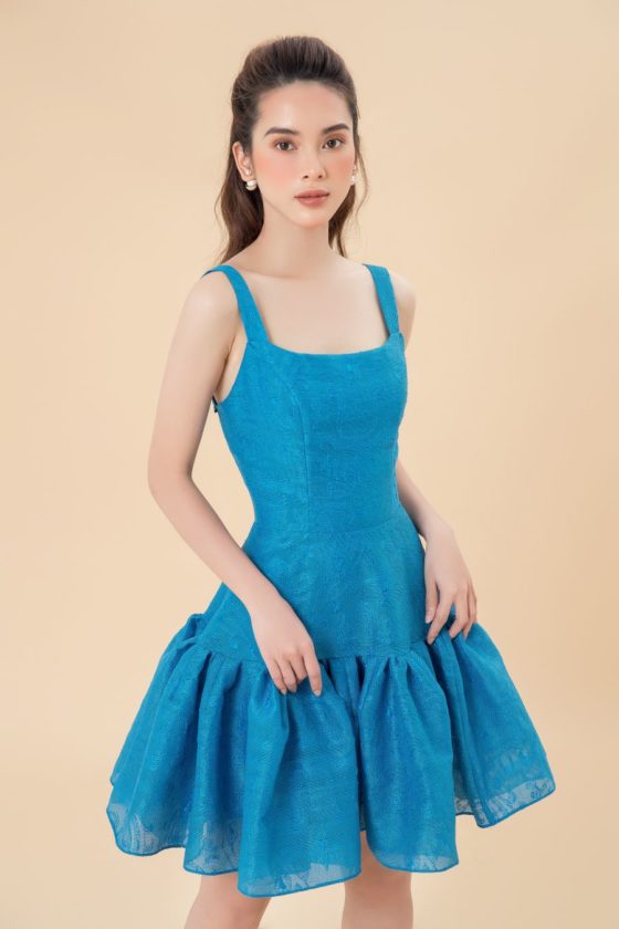 Limited Edition Blue Mini Dress 3