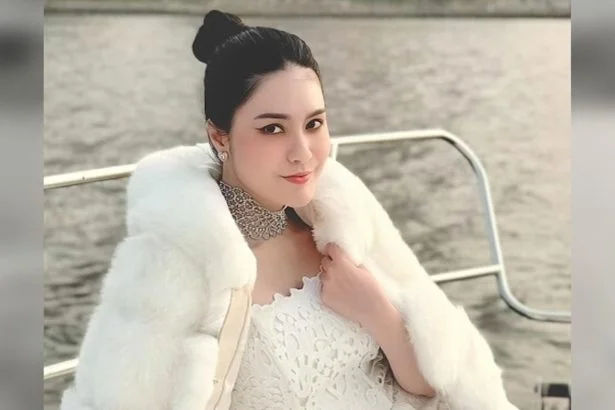 Gorgeous Doan Di Bang In A Corset Dress 12