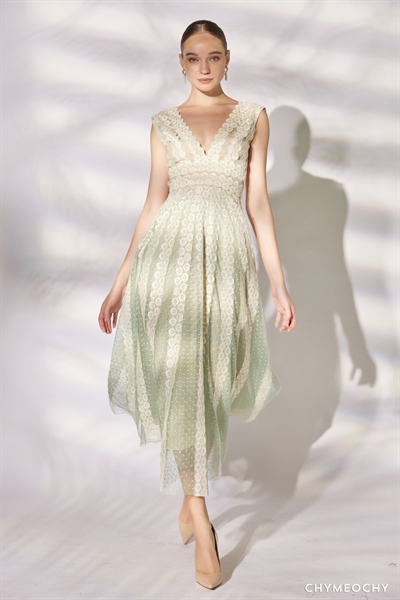 Mint Green Chloris Dress 3