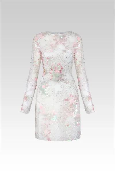 W - Ethereal Grace Mini Dress