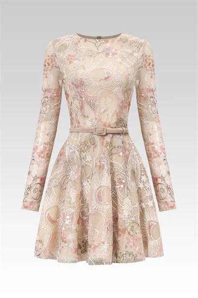 W - Tidal Whisper Mini Dress