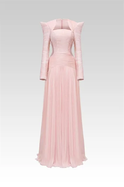 W - Celestial Coral Gown