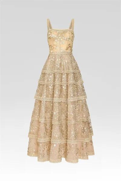 The Golden Elysian Gown